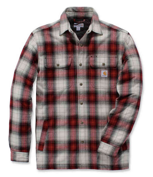 Carhartt hubbard sherpa top lined shirt jacket